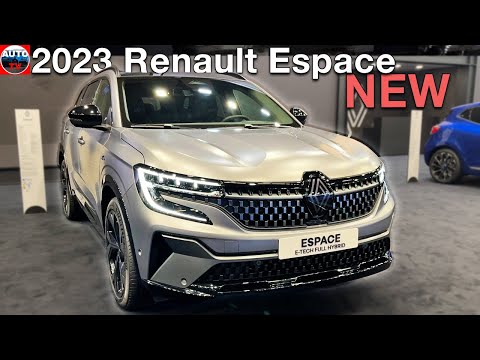 NEW 2023 Renault Espace E-TECH FULL Hybrid - Visual REVIEW interior, exterior (7 seats)