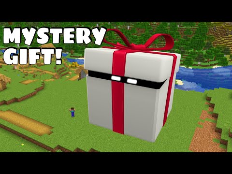 NEVER OPEN THE GIANT MYSTERY GIFT BOX in Minecraft - Gameplay - Coffin Meme