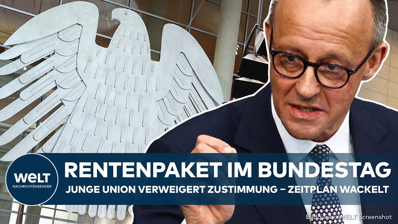 RENTENREFORM: Zoff in Koalition geht weiter! Junge Union geht auf Barrikaden! Warnung aus Wirtschaft