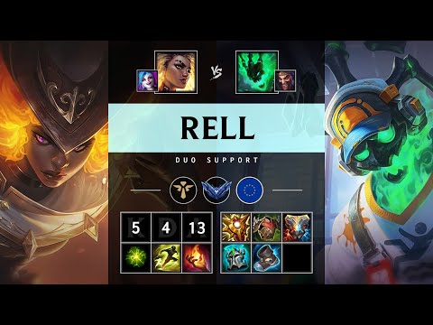 Rell Support vs Thresh - EUW Diamond Patch 25.10