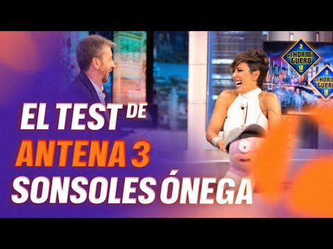 Sonsoles Ónega contesta al Test de Antena 3 - El Hormiguero
