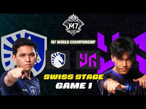 TEAM LIQUID vs YANGON GALACTICOS GAME 1 | SWISS STAGE | M7 WORLD CHAMPIONSHIP | TLPH vs YG