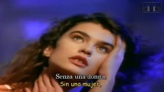 Zucchero &amp; Paul Young - Senza Una Donna Subtitulado Español e Inglés HD