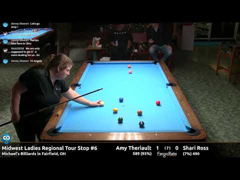 Amy Theriault vs Shari Ross (Hotseat) - 2017-12-09 MLRT Stop #6