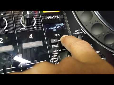 [Pioneer DDJ-1000SRT] - Utilities Mode - Crossfader Cut Lag Setting