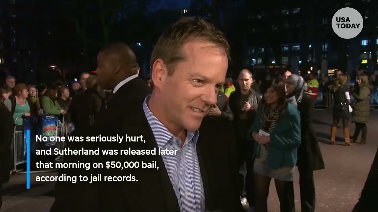 Kiefer Sutherland arrested after alleged rideshare driver altercation