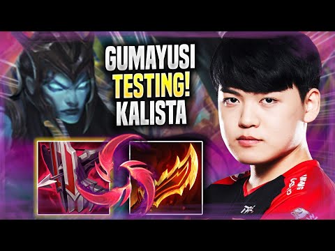 GUMAYUSI TESTING KALISTA IN KR SOLOQ! - T1 Gumayusi Plays Kalista ADC vs Jinx! | Season 2022