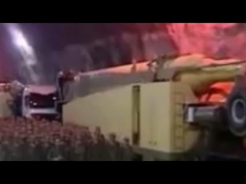 Iran shows off secret underground missiles Iran shows off secret underground missiles