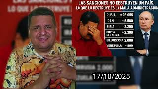 🇻🇪 Las sanciones no destruyen un país, lo que lo destruye es la mala administración