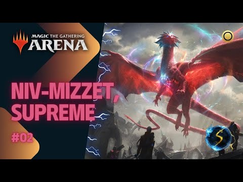 It's Showtime: Niv-Mizzet, Supreme ☀️💧💀🔥🌲  #02 - MTG Arena - Historic Brawl