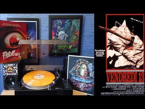 Friday The 13th (1980) Waxwork Records Soundtrack [Full Vinyl] Harry Manfredinii