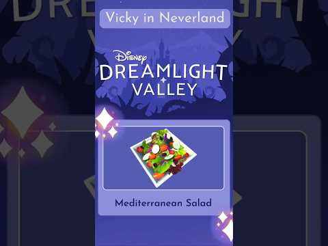 Mediterranean Salad recipe - Disney Dreamlight Valley