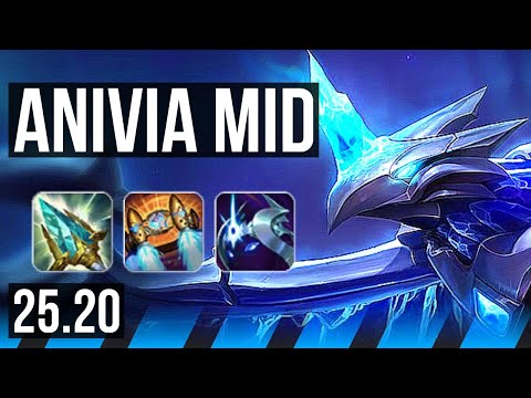 ANIVIA vs SYLAS (MID) | 10/0/12, 66% winrate, Legendary | KR Diamond | 25.20
