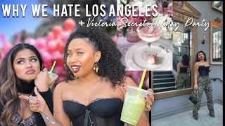 Why We Hate LA ( Victoria secret Holiday Party, Fashion Hall etc.) | NATALIE ODELL x @thegabrielabandy