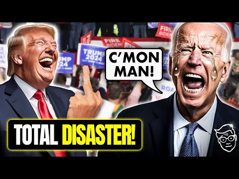 Biden's 'Hometown' Greets Him With TRUMP Signs As Protesters SCREAM Him Out of Event | 'FJB!'🔥