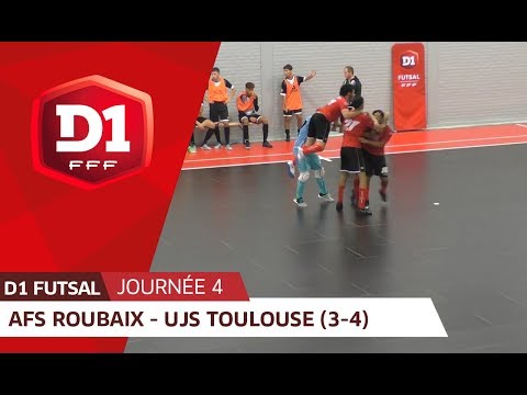 J4 : AFS Roubaix - UJS Toulouse (3-4)