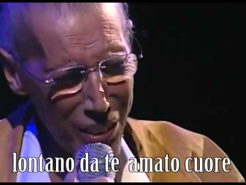 Andrea Parodi - No Potho Reposare   ( Ultimo Concerto con testo tradotto )