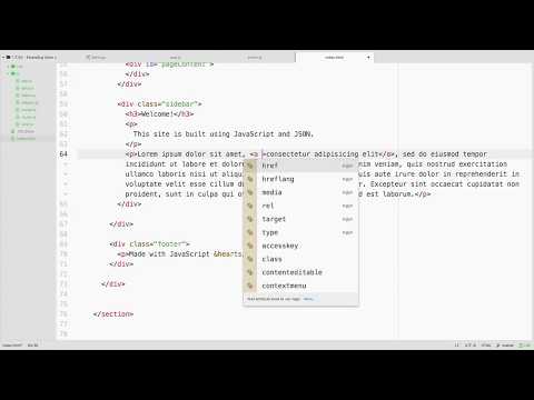 Atom Editor Tutorial - Wrap in Tag [20/32]