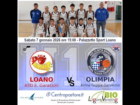 U13: Loano Basket E. Garassini "Jazz" vs Olimpia Basket "Wizards" - 07/02/2026