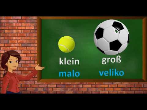 Njemački jezik | Lekcija 13 | Adjektive | Pridjevi |