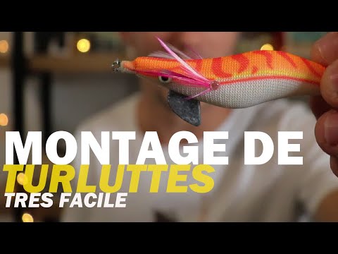 Montage tr&egrave;s facile pour la p&ecirc;che aux CALAMARS et SEICHES