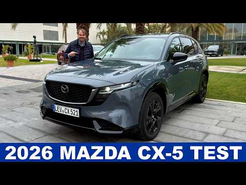 2026 Mazda CX-5 (104 kW/141 hp) Driving Report Test Review | TV News