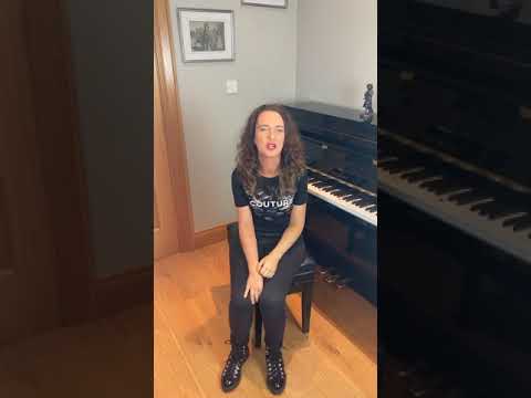 Andrea Begley performs live from her living room during lockdown