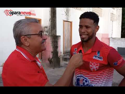 Jogador Drey fala sobre a derrota do Penedense contra o Zumbi