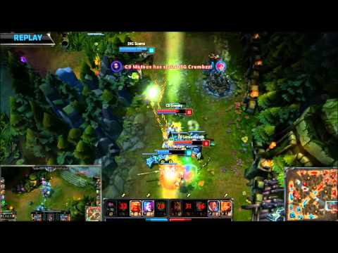 LCS 2014 NA Spring Week 1 Day 3 - Dignitas (DIG) vs Cloud 9 (C9)