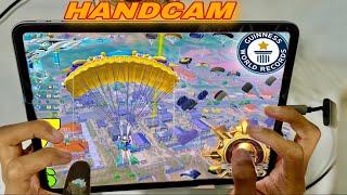 New! Best HANDCAM iPad Pro M2 ❤️ | 4 Finger + Gyroscope | PUBG Mobile