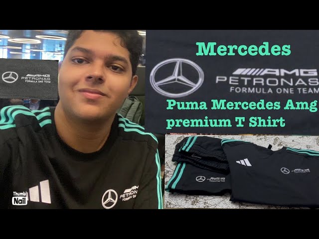 Vídeo relacionado con adidas Hombre Mercedes - Amg Petronas Formula 1 Team DNA Track Top Sweatshirt, Black/Semi Mint Rush, L