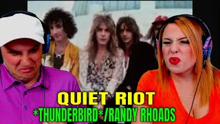 QUIET RIOT *THUNDERBIRD*/RANDY RHOADS TRIBUTE | THE WOLF HUNTERZ REACTIONS