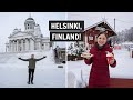 We Re In FINLAND Helsinki FOOD City Tour In The WINTER