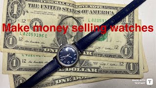 How to make money selling watches online (Etsy)