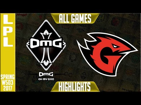 OMG vs Game Talents Highlights All Games - LPL Spring 2017 Week 5 Day 3 - OMG vs GT All Games