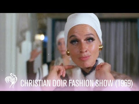 Christian Dior Fur Fashion Show in London (1969) | Vintage Fashion