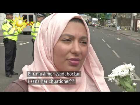 "Vi vill visa att alla Londonbor står enade mot terrorn" - Nyhetsmorgon (TV4)