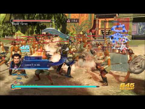 Dynasty Warriors 8  Empires Gameplay Xiahou Dun Chaos  Invasion  Nanzhong