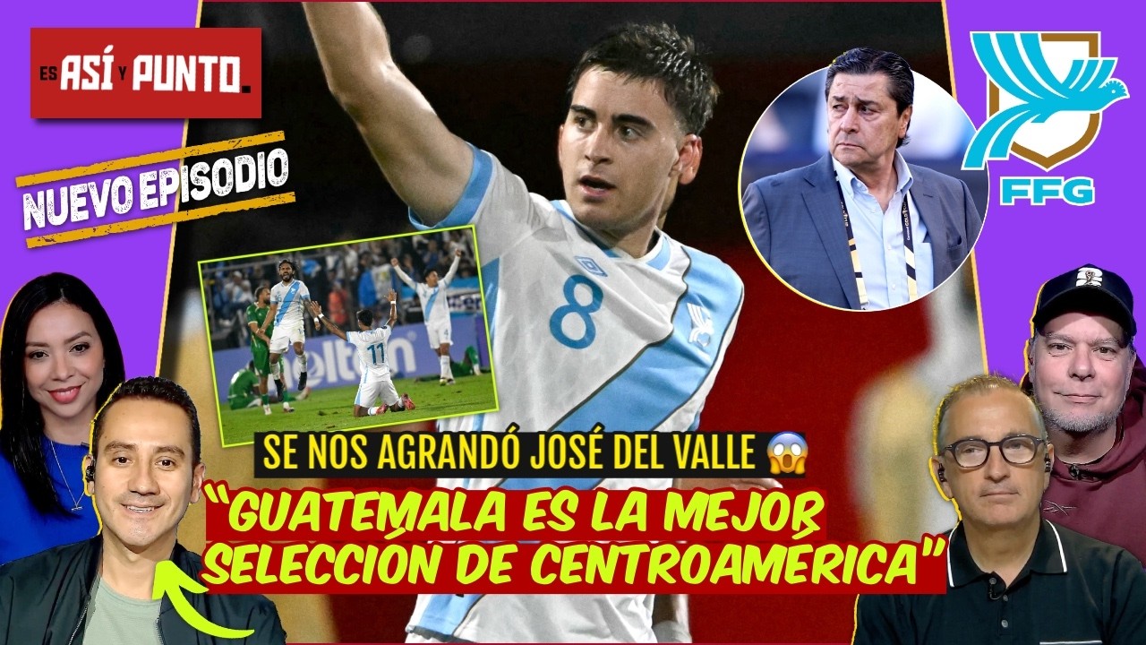 Guatemala SIGUE HACIENDO HISTORIA con el FLACO TENA y es LA MEJOR de CENTROAMÉRICA | Es Así y Punto