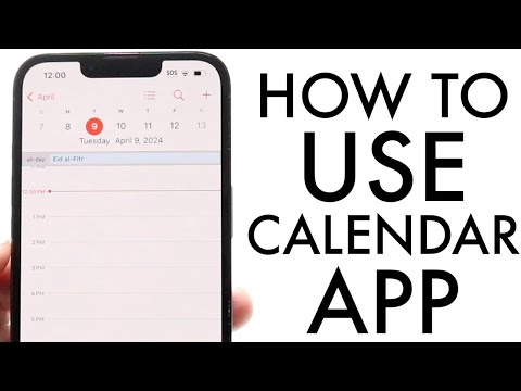 How To Use Calendar On iPhone/iPad! (Complete Beginners Guide) (2024)