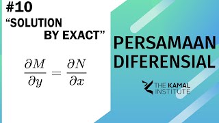 PERSAMAAN DIFERENSIAL #10: Solution ODE by Exact