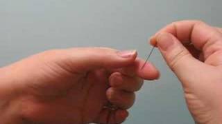 How to Tie a Knot for Hand Sewing