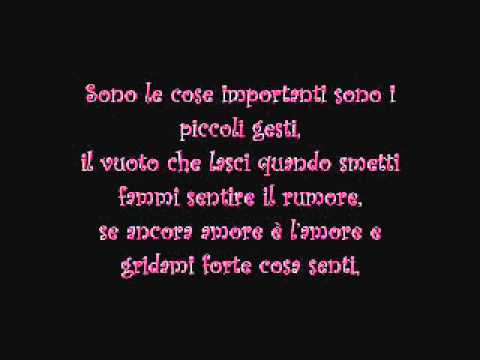 Martina Stavolo - Due cose importanti Testo