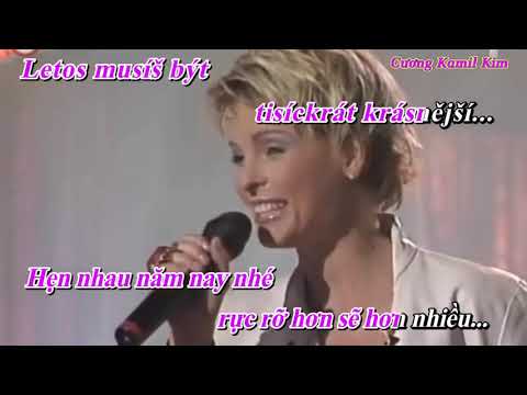 Léto _ Iveta Bartošová ( Czech Music ) KaraOke Czech-Viet.