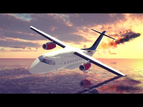 Realistic Airplane Crashes  Compilation #2 | Besiege