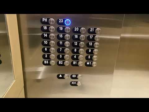 AMAZING NEW OTIS SkyRise High-Speed Traction Elevators @ Palisades UTC Apartments, La Jolla, CA