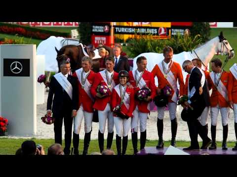 FEI REIT-EM AACHEN 2015 - MERCEDES-BENZ PREIS - TEAM JUMPING SIEGER