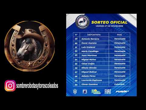 CAMPEON DE CAMPEONES INTERNACIONAL DEL COLEO 28/11/2025 enlace 2