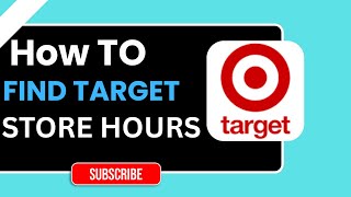 How to Find Target Store Hours | Step-by-Step Tutorial 2026