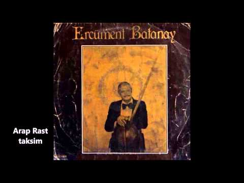 Arap Rast taksim ( Ercüment Batanay ) yayli tanbur